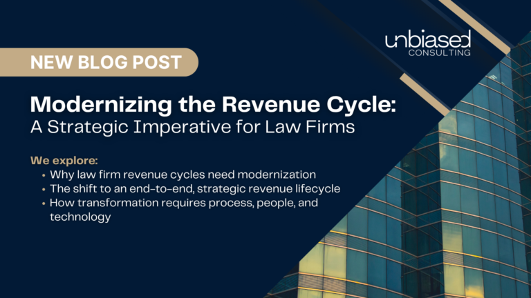 Modernizing the Revenue Cycle: A Strategic Imperative for Law Firms